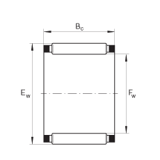 滾針及保持架組件 K60X68X25, 根據(jù) DIN 5405-1/ISO 3030 標(biāo)準(zhǔn)
