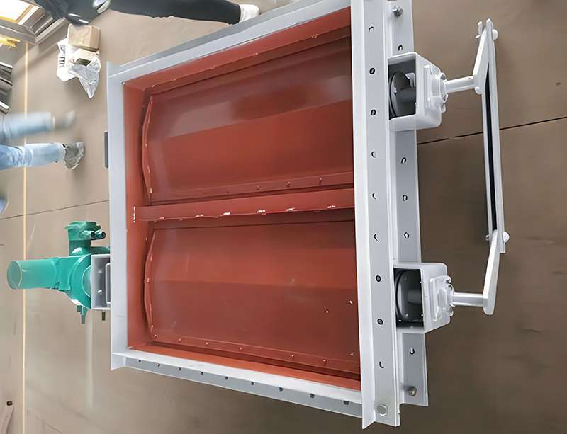 雙層煙氣脫硫擋板門